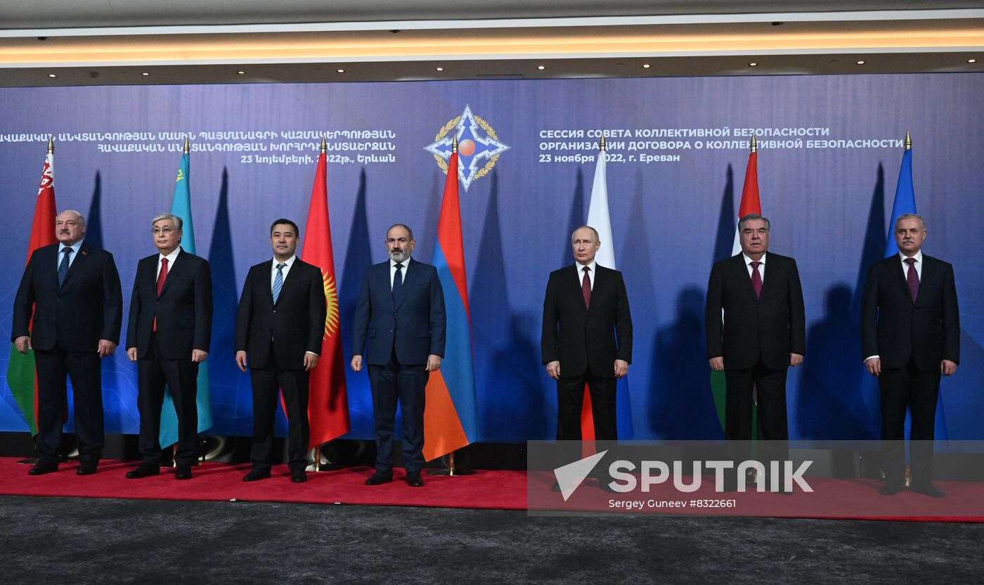 Armenia Putin CSTO Summit