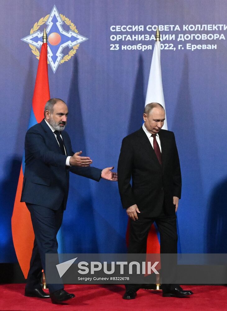 Armenia Putin CSTO Summit
