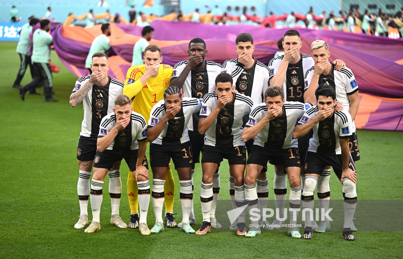 Qatar Soccer World Cup Germany - Japan