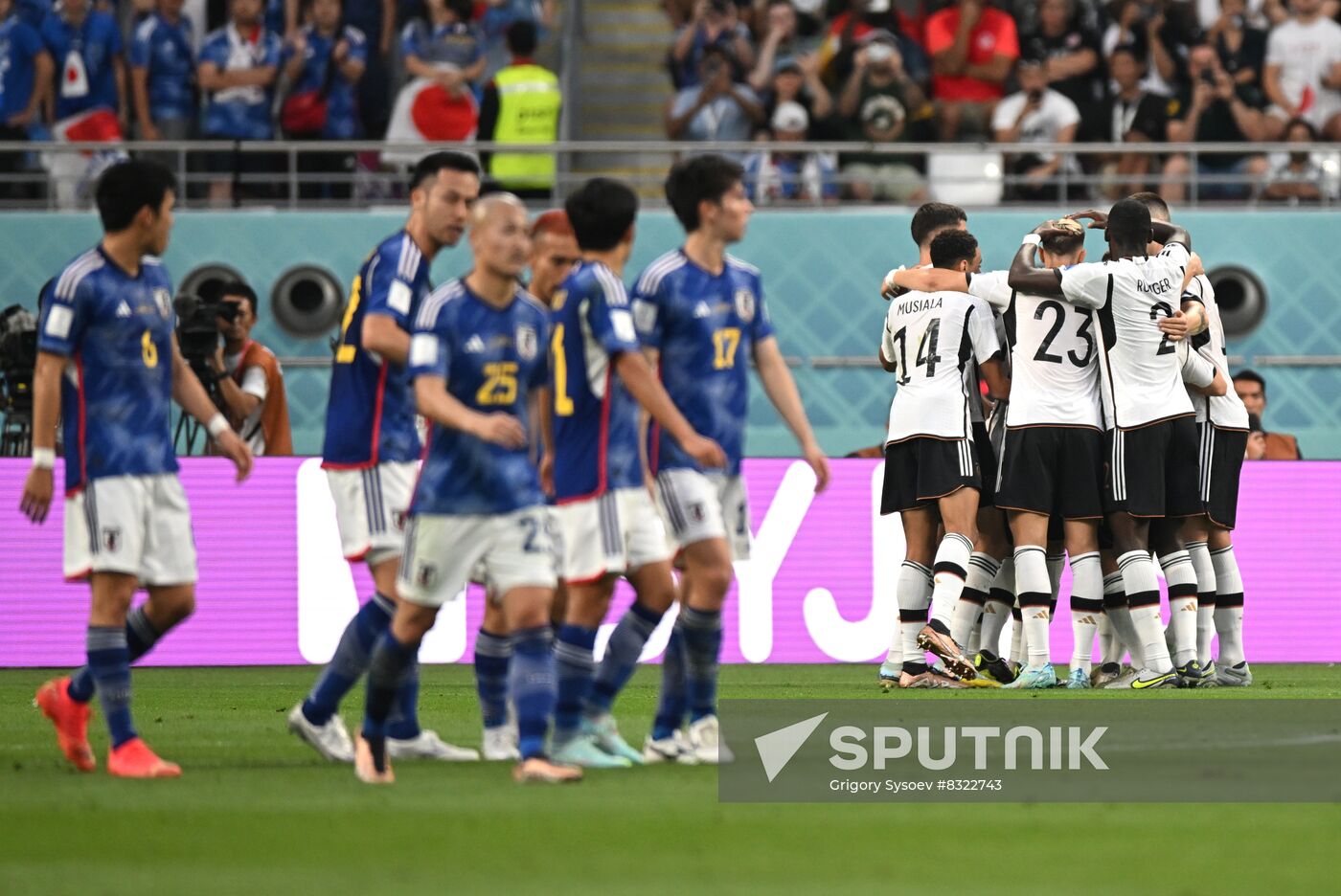 Qatar Soccer World Cup Germany - Japan