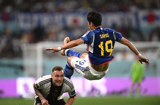 Qatar Soccer World Cup Germany - Japan
