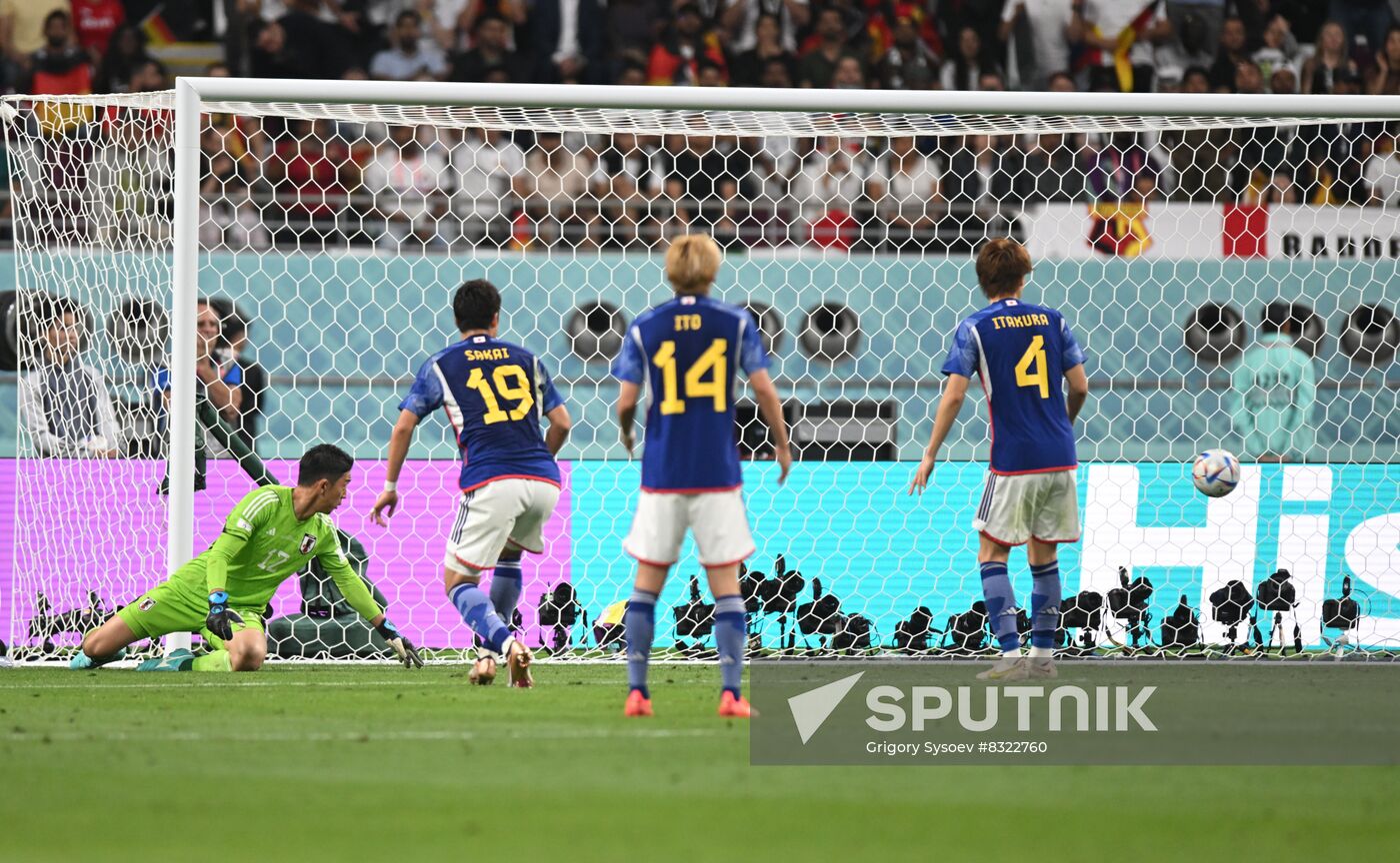 Qatar Soccer World Cup Germany - Japan