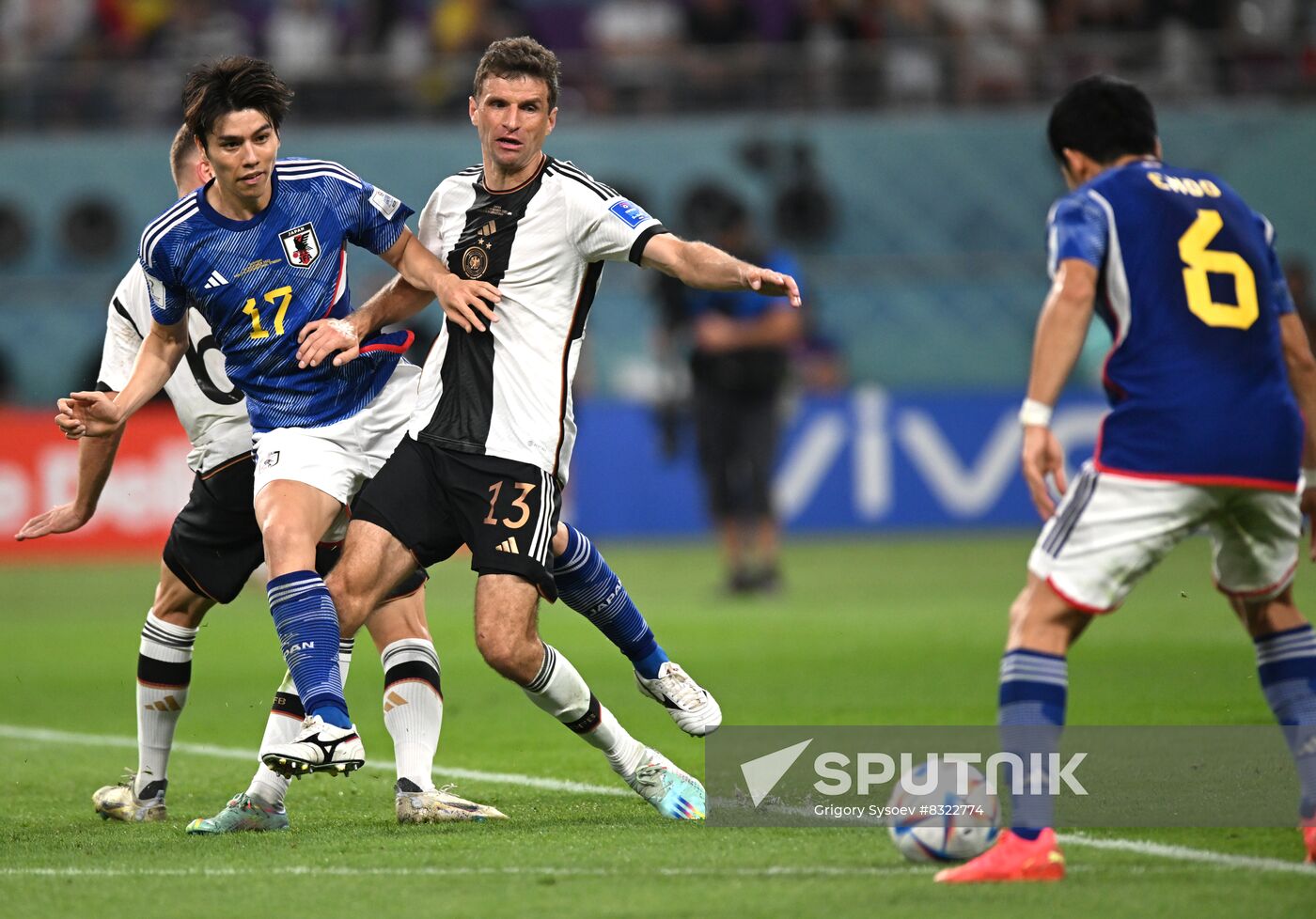 Qatar Soccer World Cup Germany - Japan