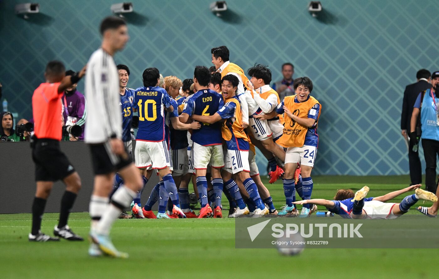 Qatar Soccer World Cup Germany - Japan