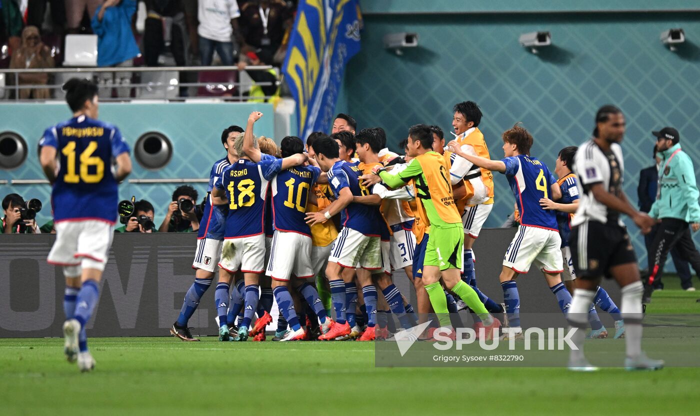 Qatar Soccer World Cup Germany - Japan