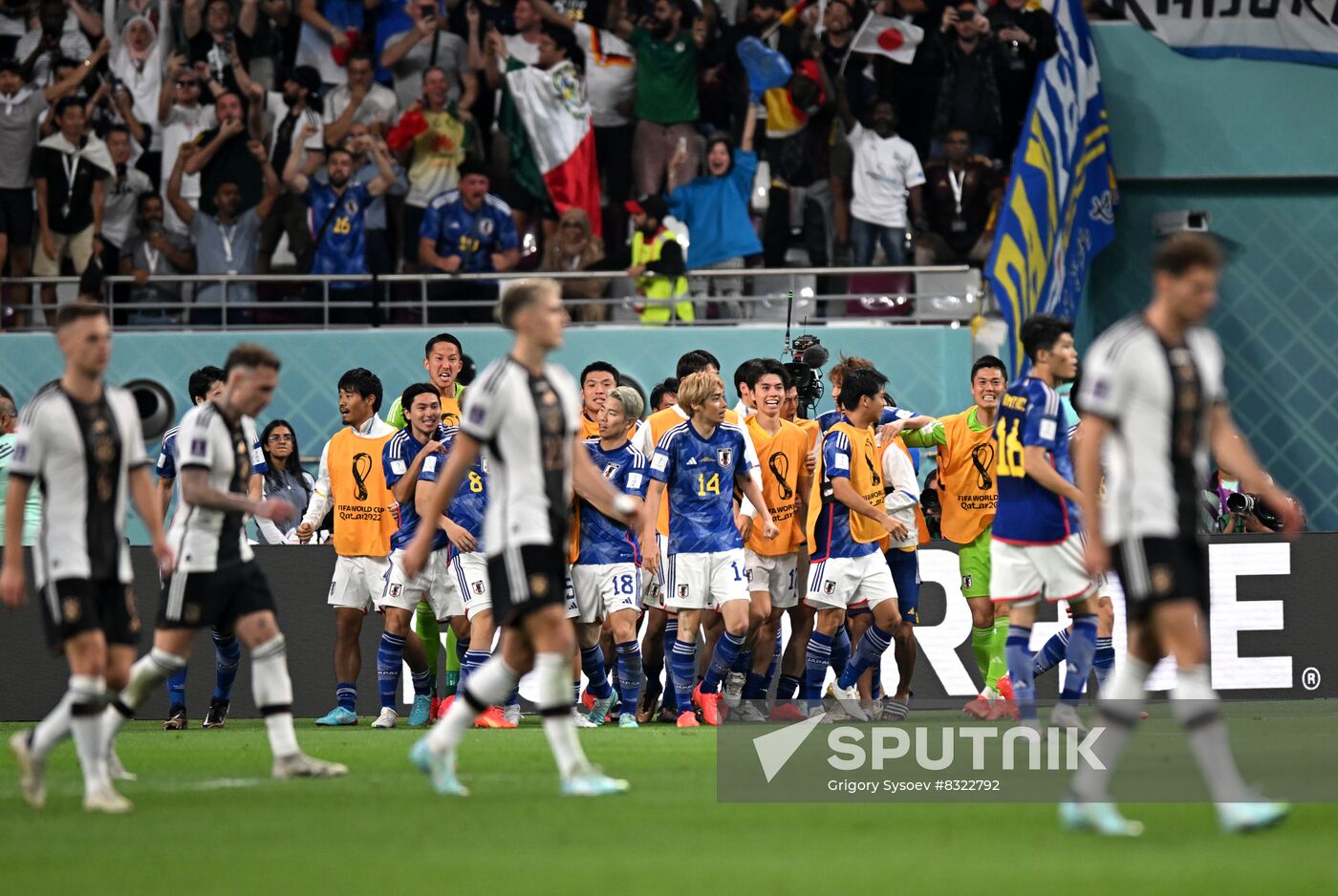 Qatar Soccer World Cup Germany - Japan