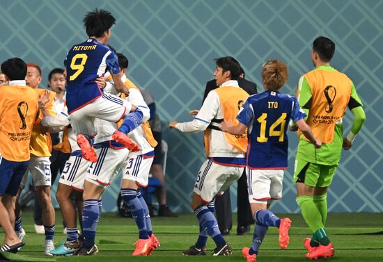 Qatar Soccer World Cup Germany - Japan