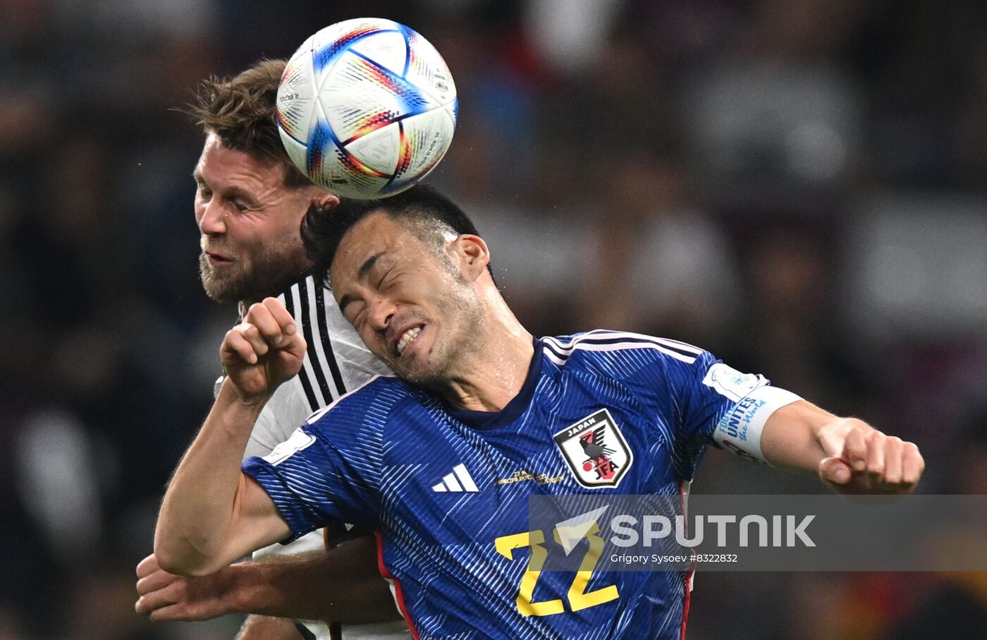 Qatar Soccer World Cup Germany - Japan
