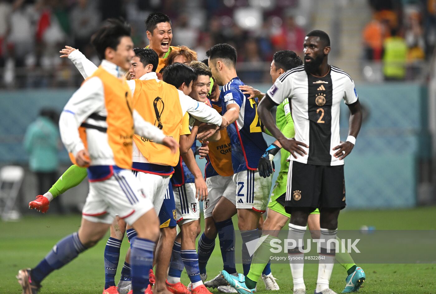 Qatar Soccer World Cup Germany - Japan
