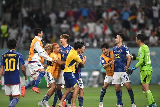 Qatar Soccer World Cup Germany - Japan