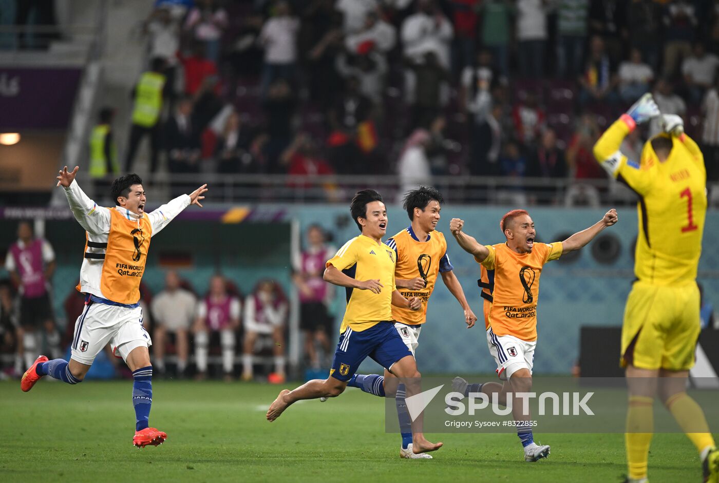 Qatar Soccer World Cup Germany - Japan
