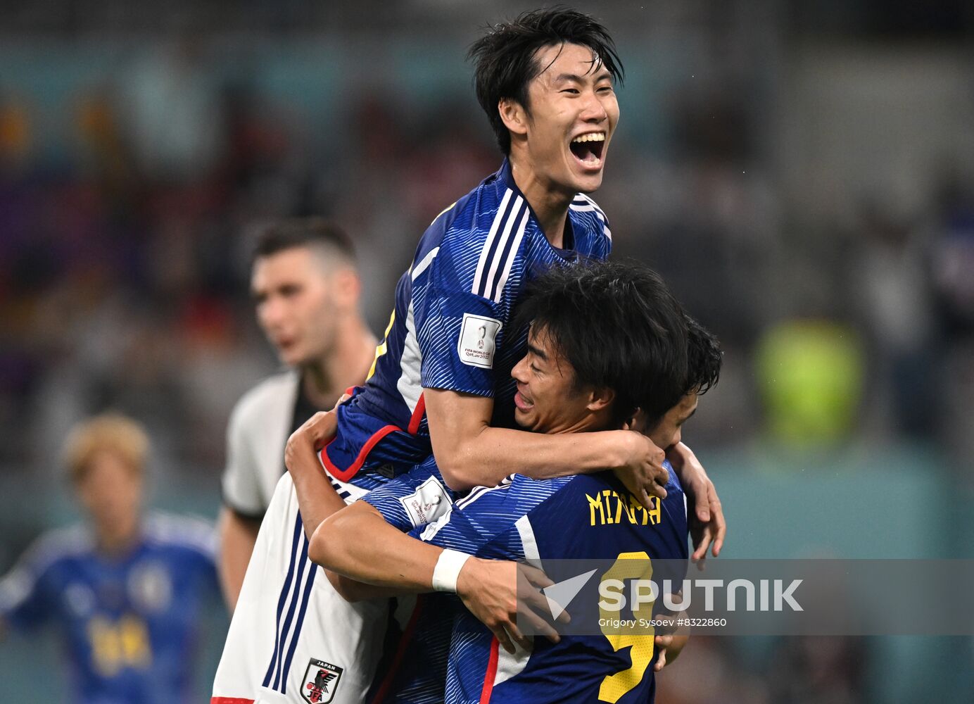 Qatar Soccer World Cup Germany - Japan