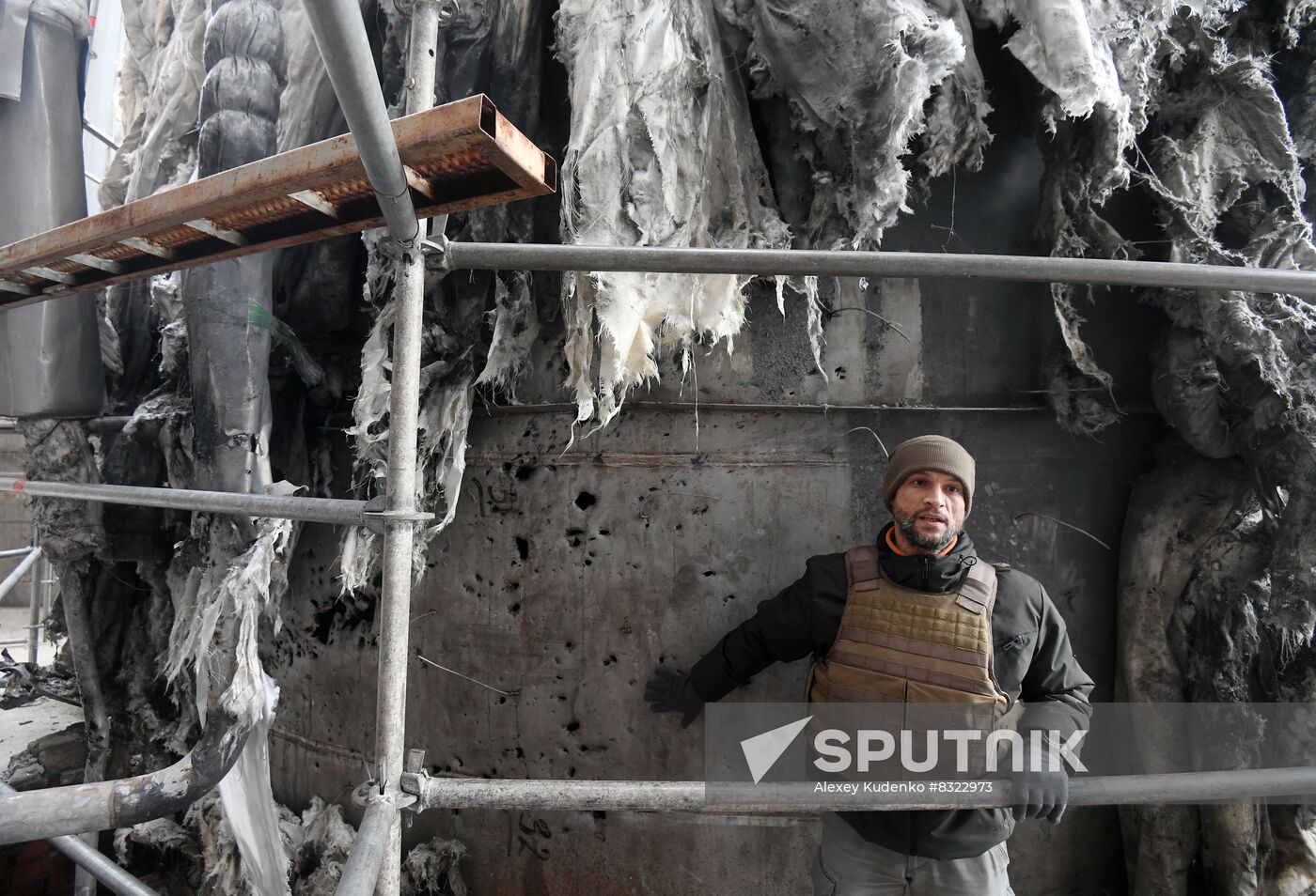 Russia Ukraine Military Operation Shelling
