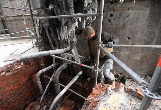 Russia Ukraine Military Operation Shelling