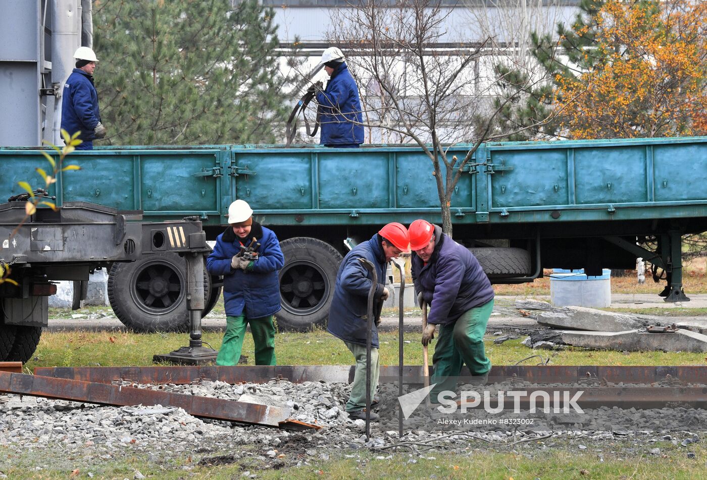 Russia Ukraine Military Operation Shelling