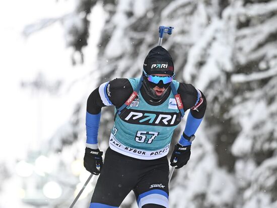 Russia Biathlon Cup Men