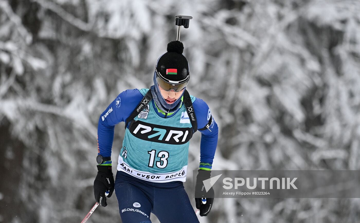 Russia Biathlon Cup Men