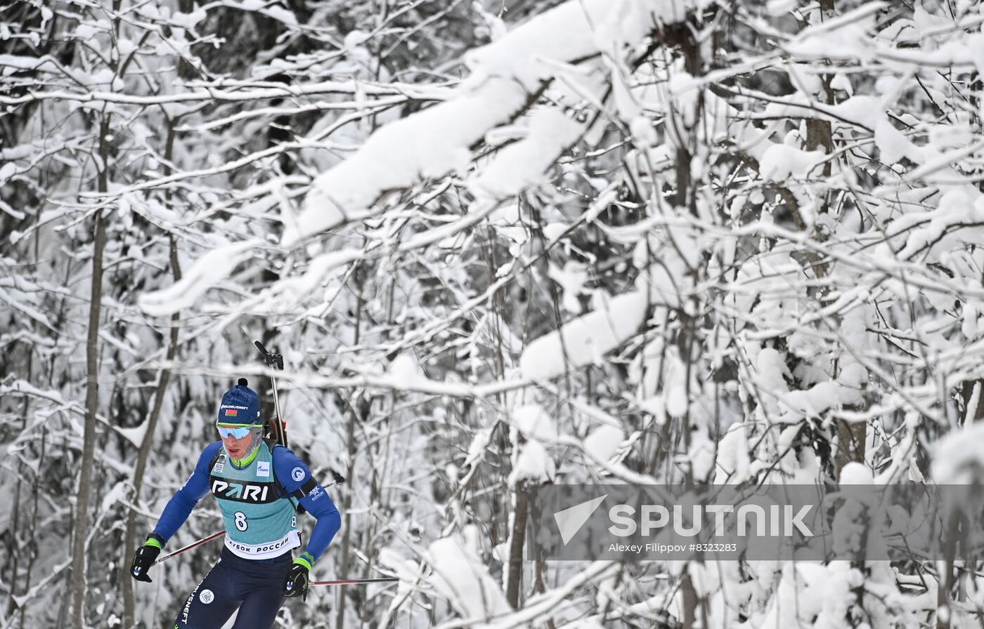 Russia Biathlon Cup Men