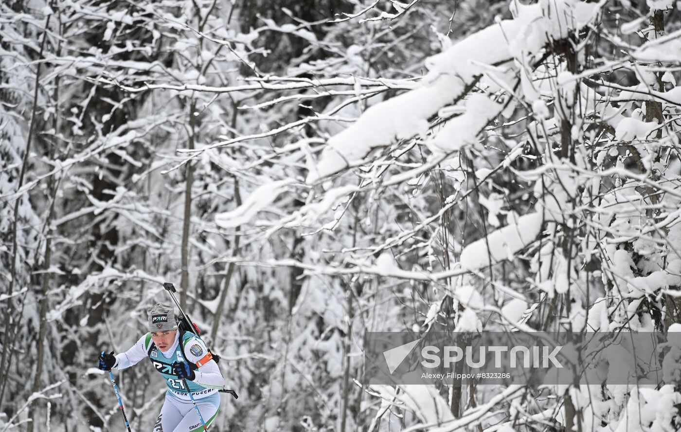 Russia Biathlon Cup Men