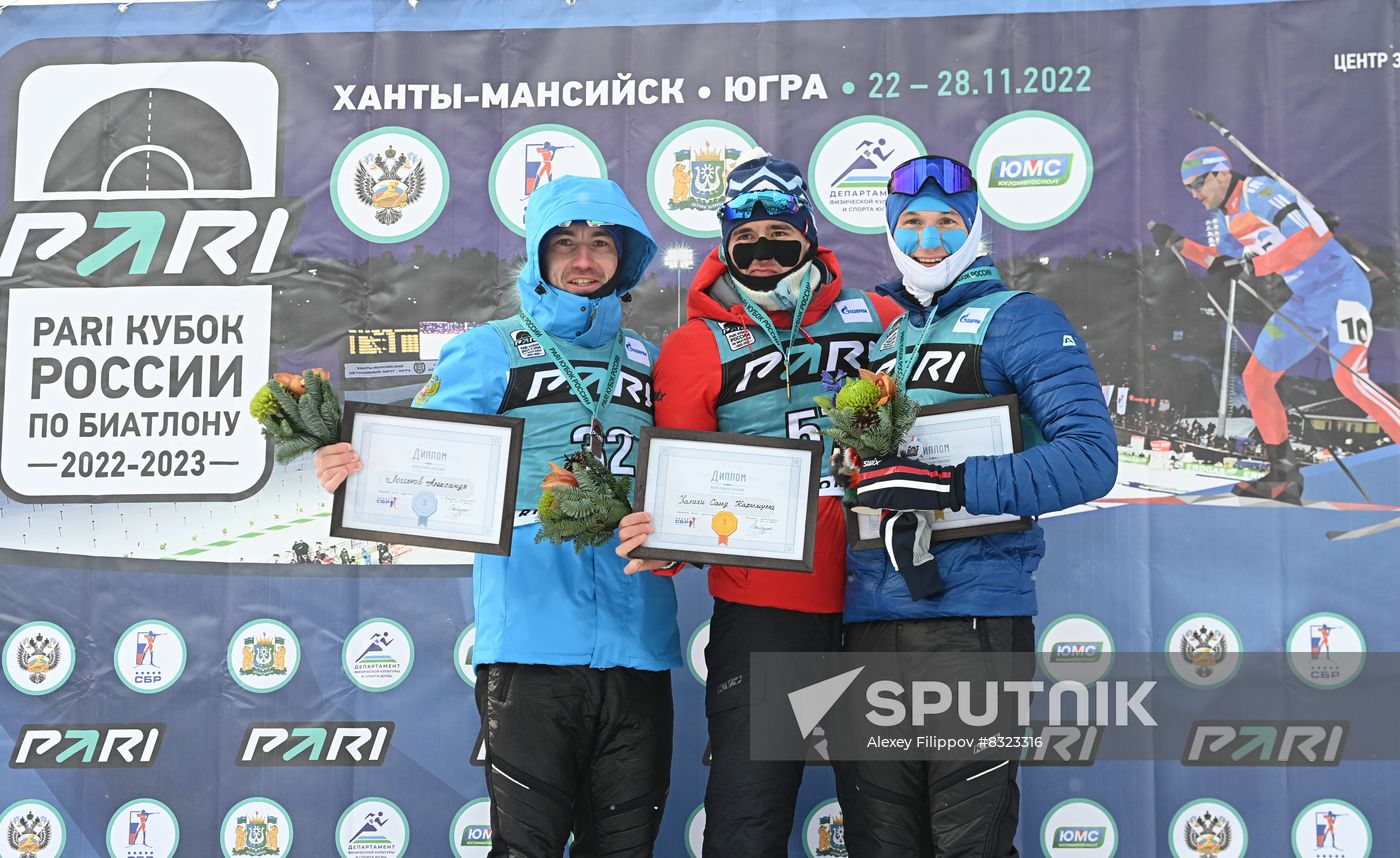 Russia Biathlon Cup Men