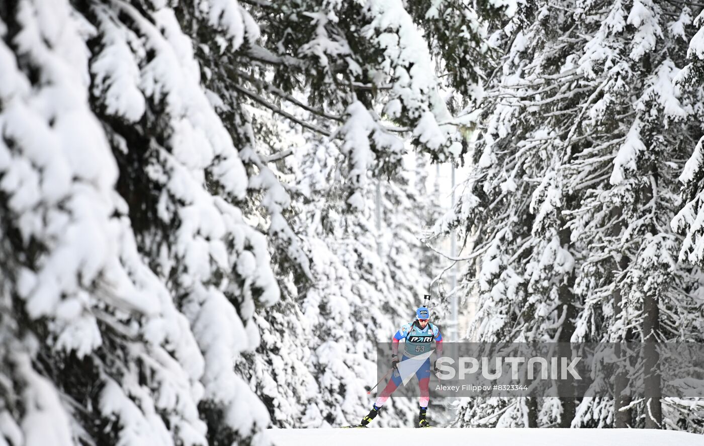 Russia Biathlon Cup Men