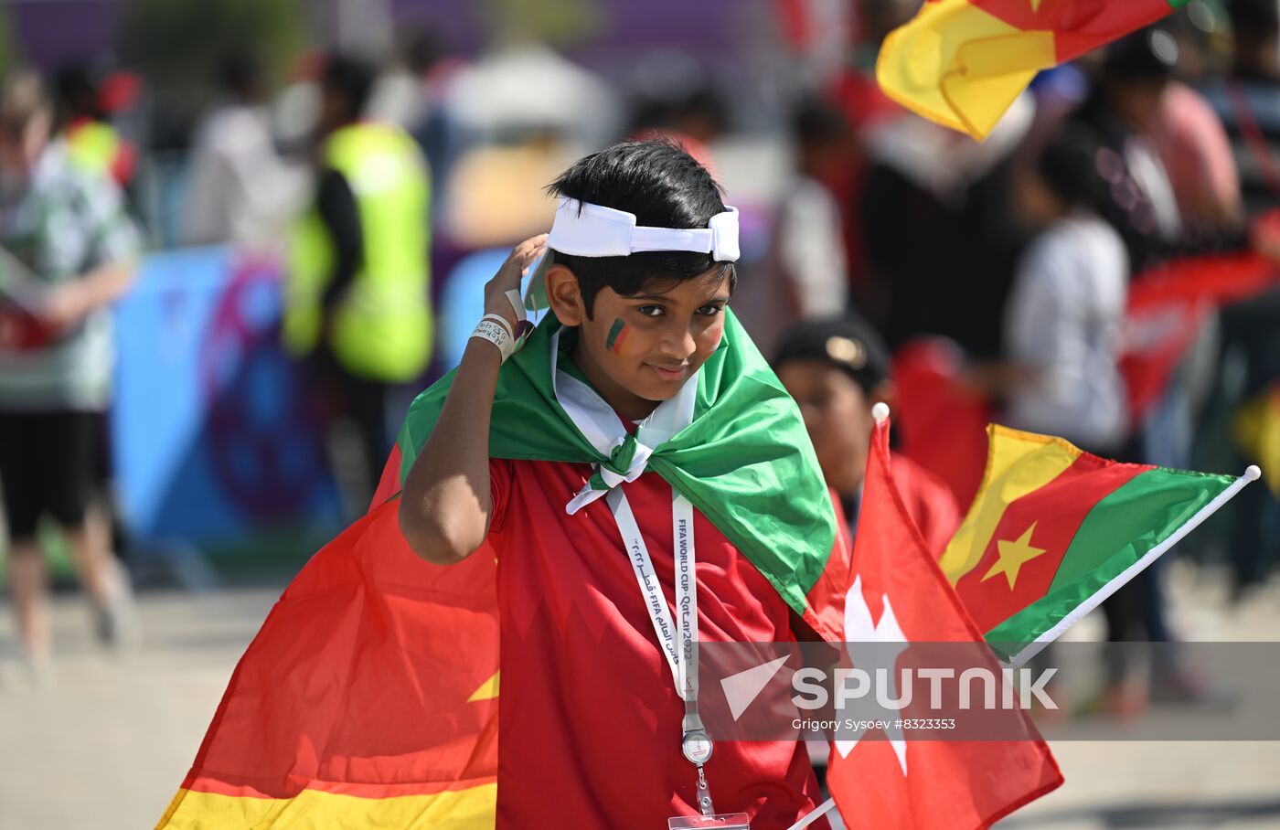 Qatar Soccer World Cup Switzerland - Cameroon