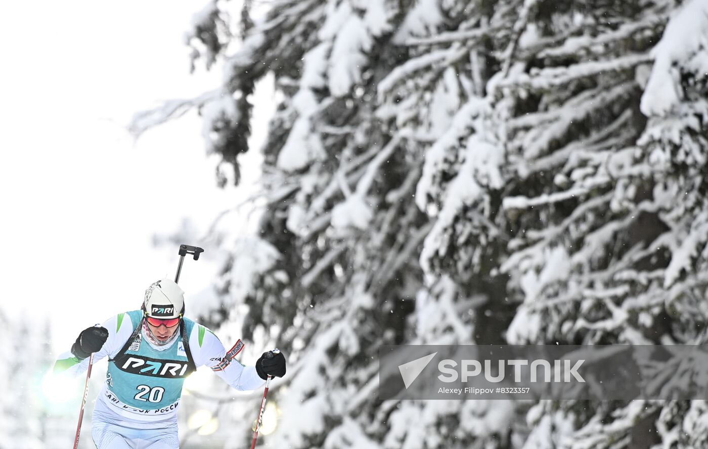 Russia Biathlon Cup Men