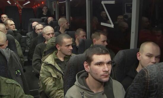 Russia Ukraine Military Operation POW Exchange