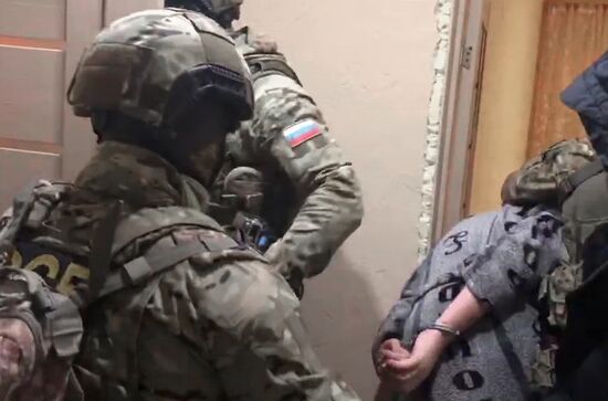 Russia Terrorists Detention