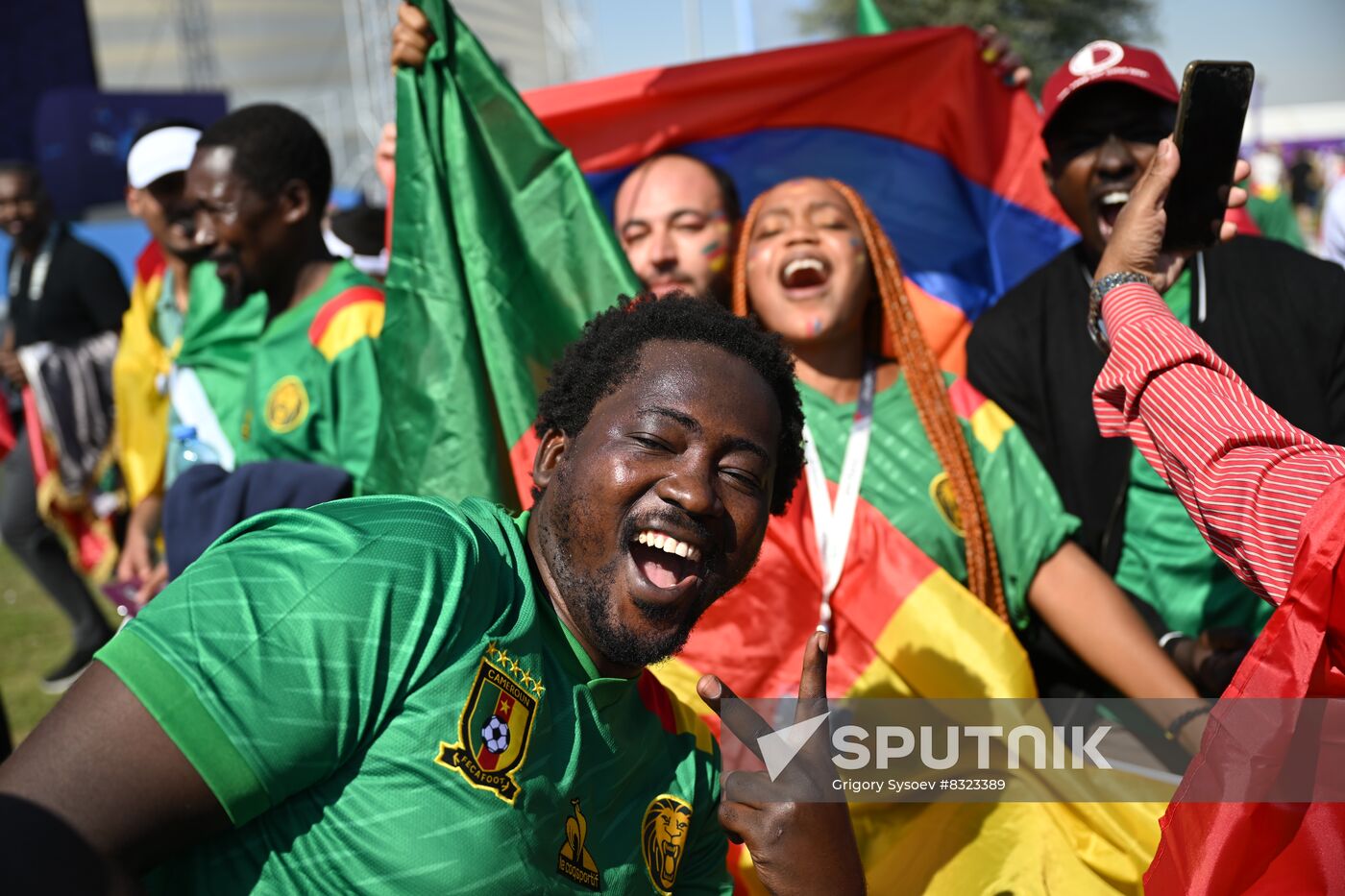 Qatar Soccer World Cup Switzerland - Cameroon
