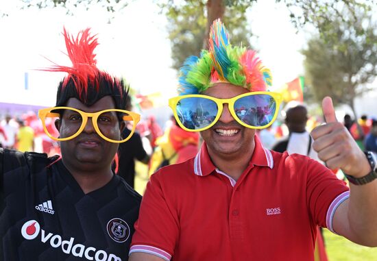 Qatar Soccer World Cup Switzerland - Cameroon