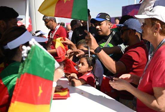 Qatar Soccer World Cup Switzerland - Cameroon