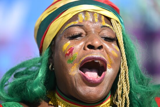 Qatar Soccer World Cup Switzerland - Cameroon