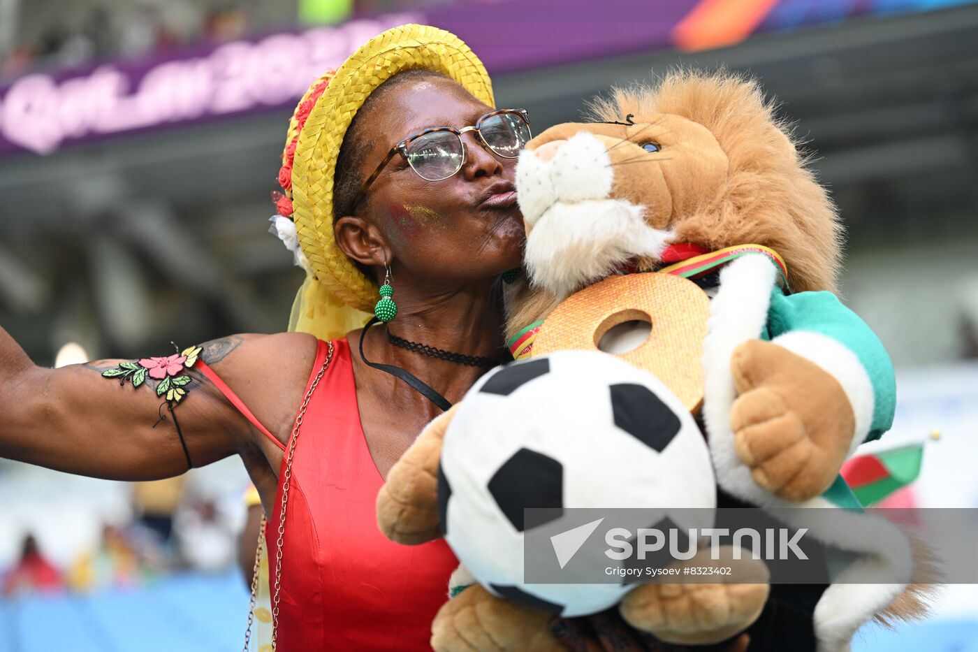 Qatar Soccer World Cup Switzerland - Cameroon