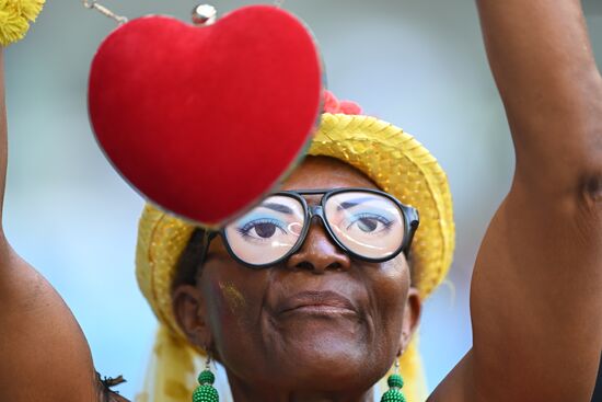 Qatar Soccer World Cup Switzerland - Cameroon