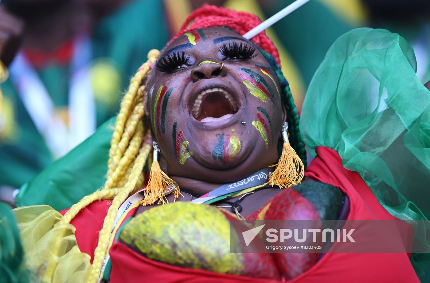 Qatar Soccer World Cup Switzerland - Cameroon