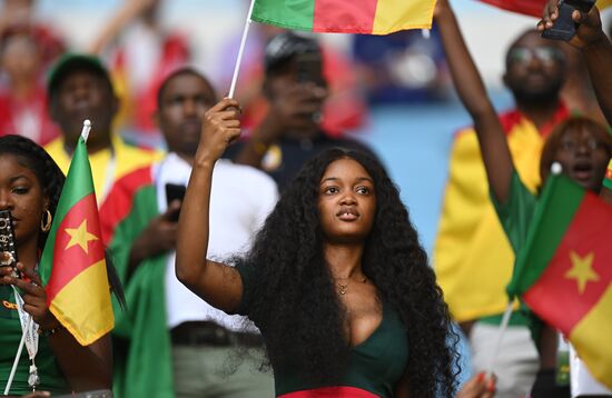 Qatar Soccer World Cup Switzerland - Cameroon