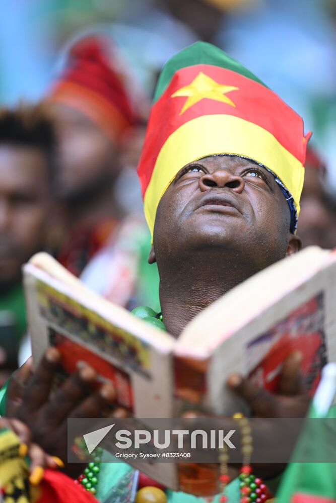 Qatar Soccer World Cup Switzerland - Cameroon