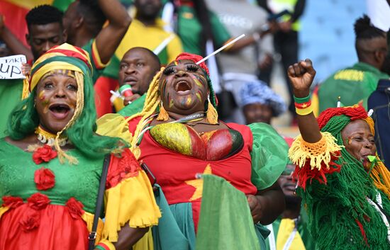 Qatar Soccer World Cup Switzerland - Cameroon
