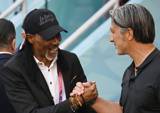 Qatar Soccer World Cup Switzerland - Cameroon