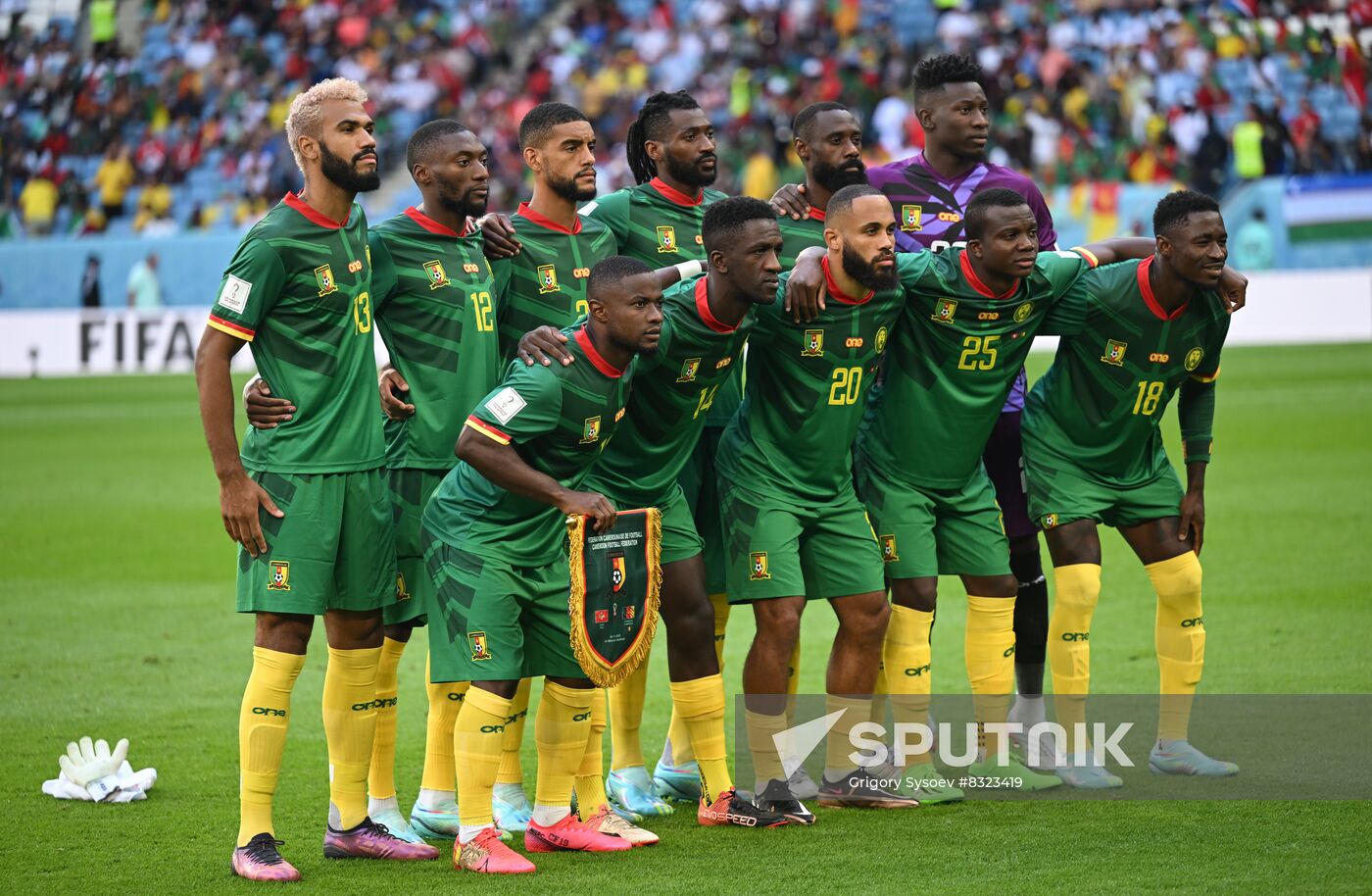 Qatar Soccer World Cup Switzerland - Cameroon