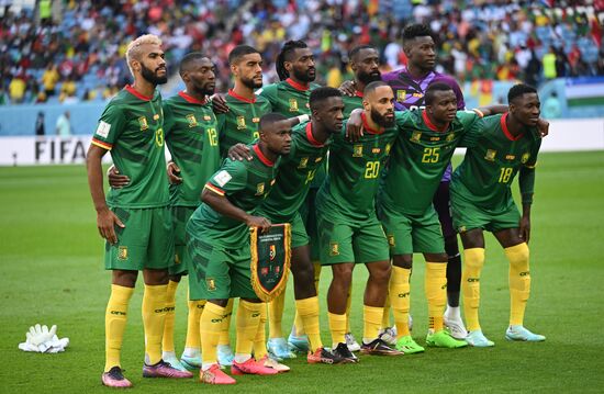 Qatar Soccer World Cup Switzerland - Cameroon