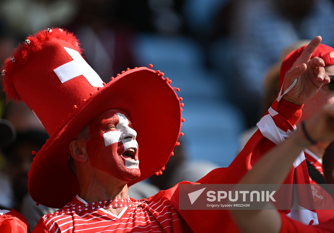 Qatar Soccer World Cup Switzerland - Cameroon