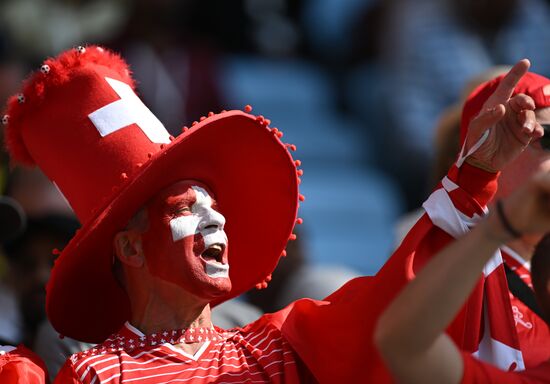 Qatar Soccer World Cup Switzerland - Cameroon