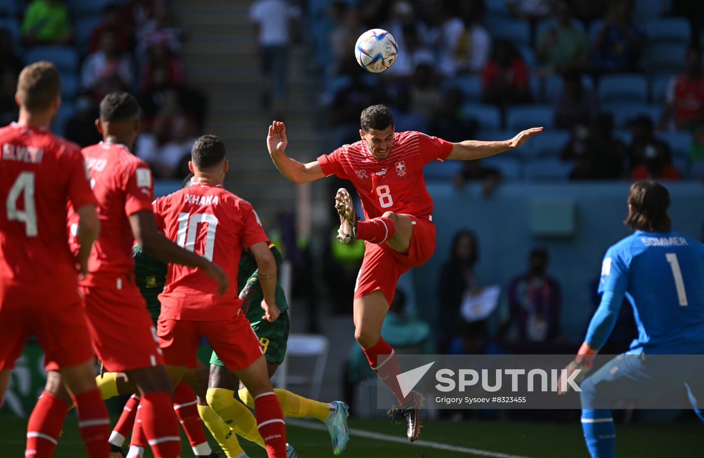 Qatar Soccer World Cup Switzerland - Cameroon