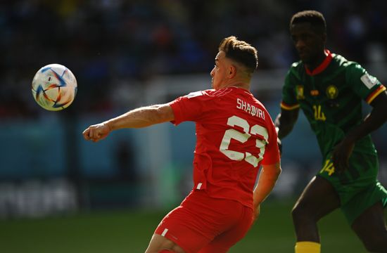 Qatar Soccer World Cup Switzerland - Cameroon