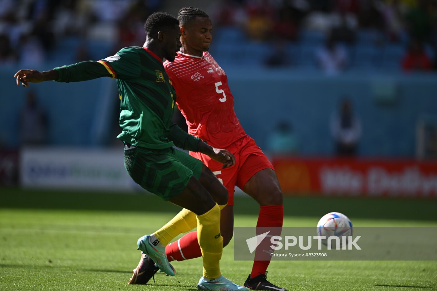 Qatar Soccer World Cup Switzerland - Cameroon
