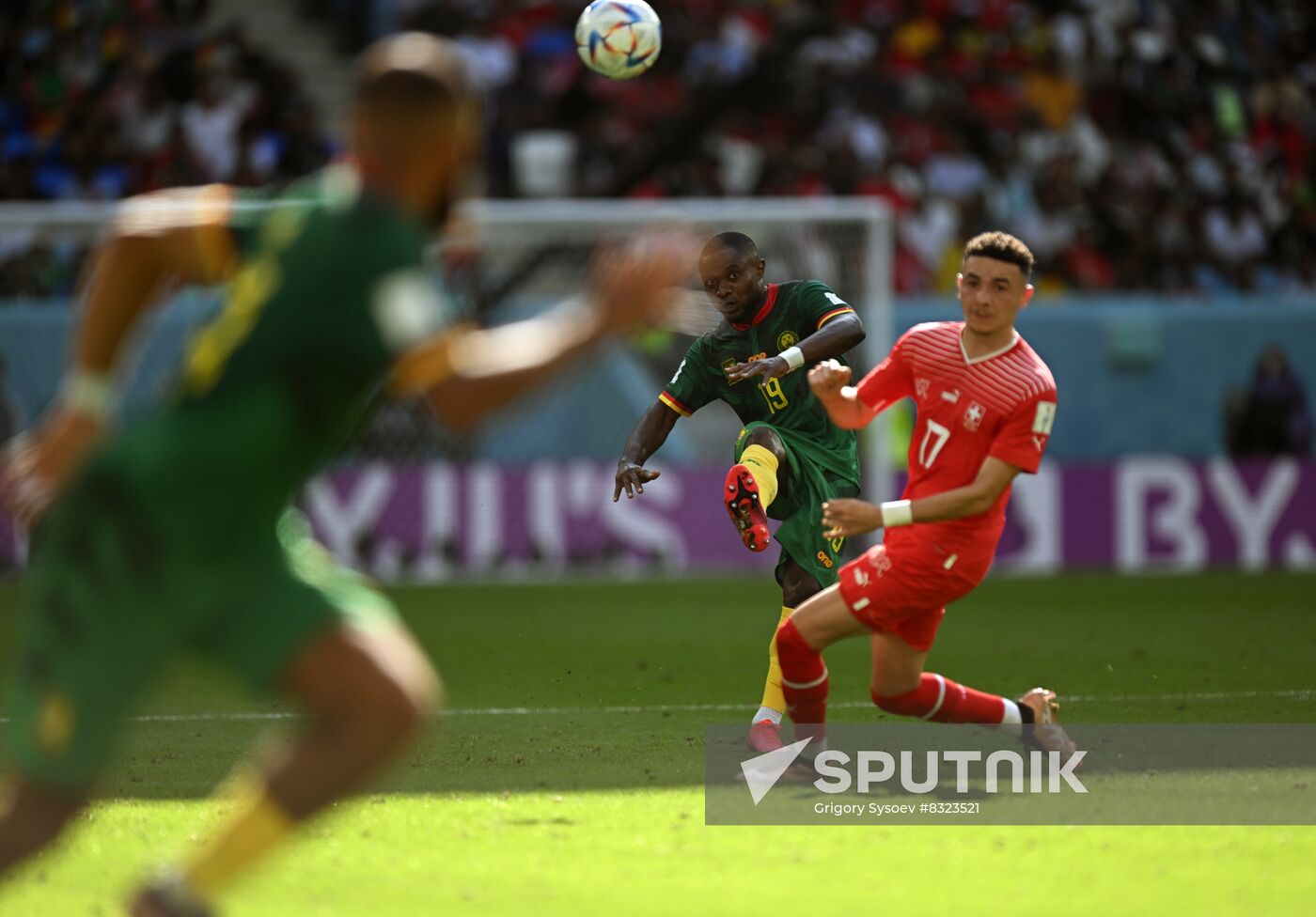 Qatar Soccer World Cup Switzerland - Cameroon