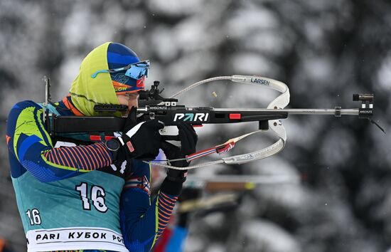 Russia Biathlon Cup Men