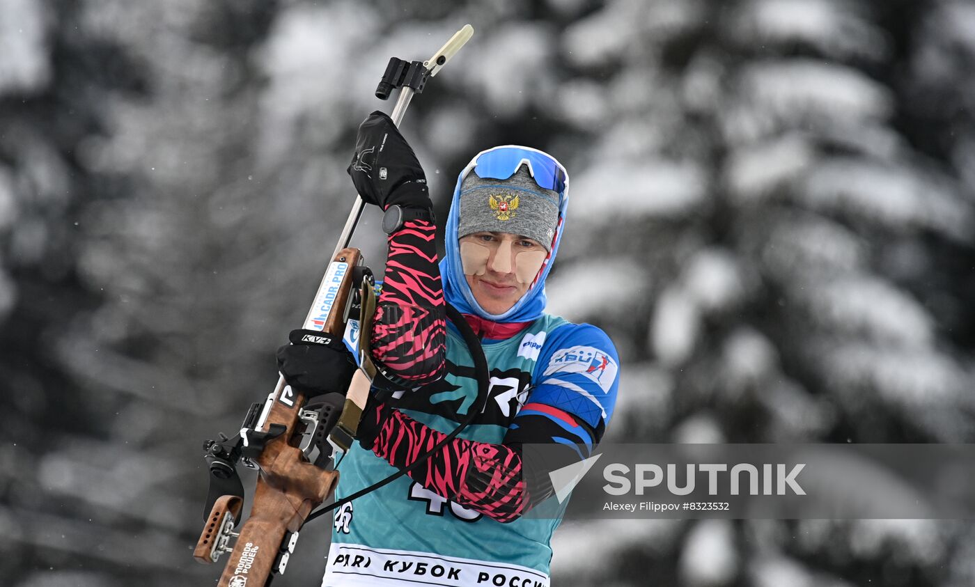 Russia Biathlon Cup Men